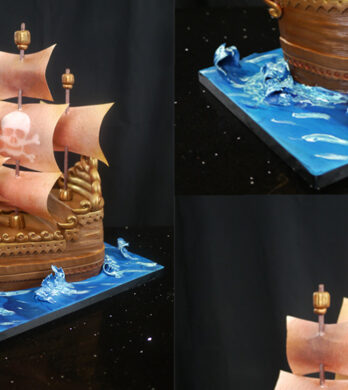 Pirate Ship Cake Tutorial | CakeFlix