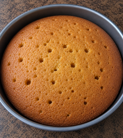 Baked Cakes with Holes