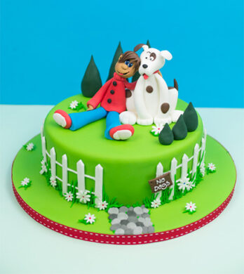 A Boy and His Dog Sugar Models | CakeFlix