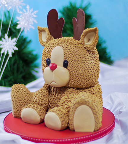 Reindeer cake