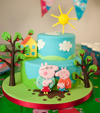 Cartoon Pig Cake Tutorial | CakeFlix