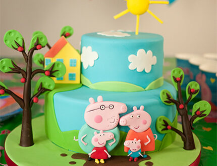 Cartoon Pig Cake Tutorial | CakeFlix