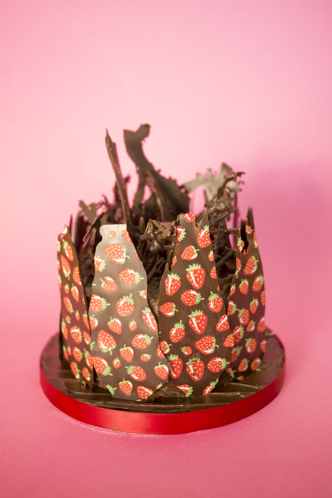 Picture of chocolate transfer cake