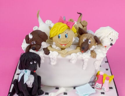 PICTURE OF BATH TIME CAKE