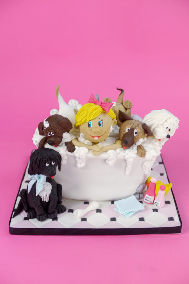 PICTURE OF BATH TIME CAKE