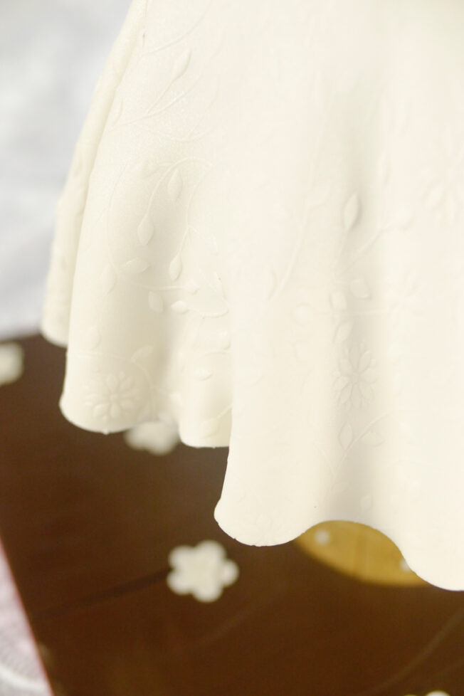 Picture of wedding dress cake