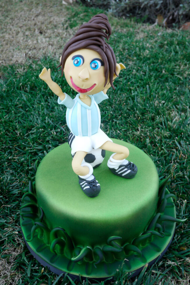 Picture of edible football player