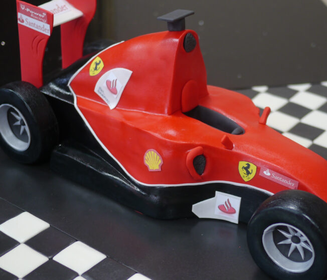 F1 car cake