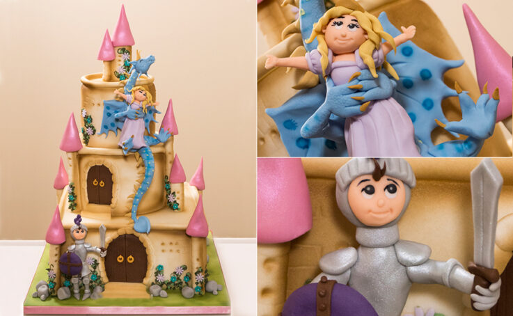 Dragon Castle Cake Tutorial | CakeFlix