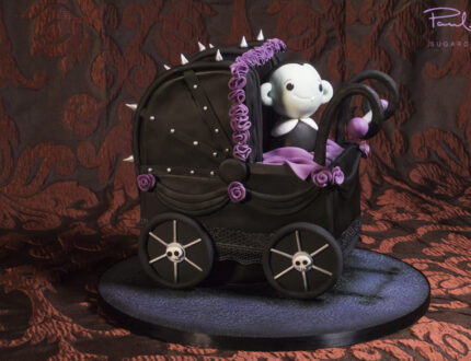 Baby Vampire cake tutorial on CakeFlix