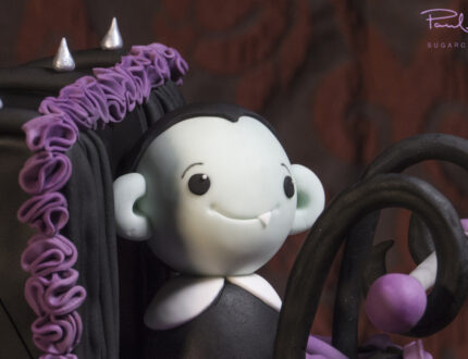Baby Vampire cake tutorial on CakeFlix