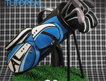 Golf Bag cake