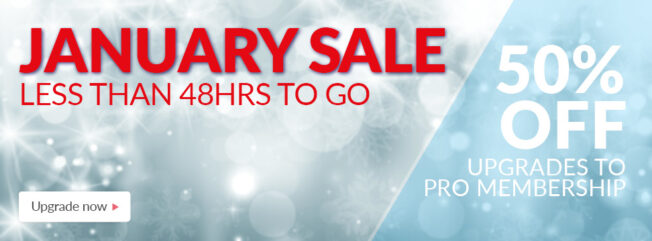 Sale ends soon