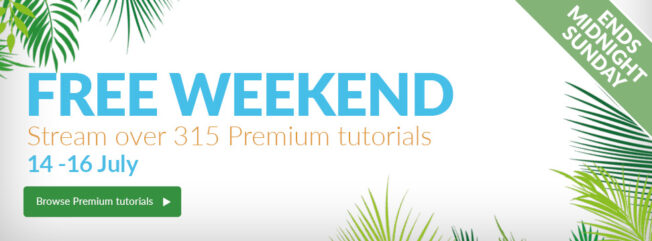 Free weekend ends midnight sunday