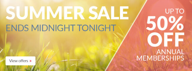 Sale ends midnight
