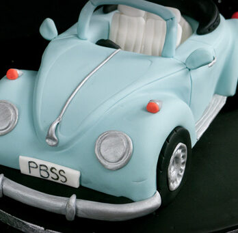 VW Beetle cake decorating tutorial