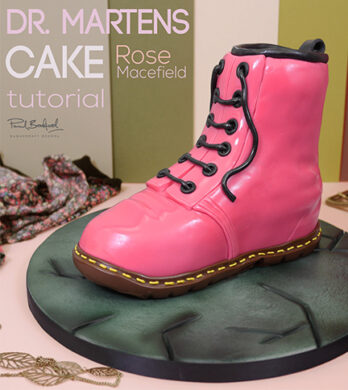 Dr Martens Boot Cake Tutorial