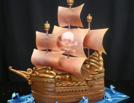 Pirate Ship Cake Tutorial | CakeFlix