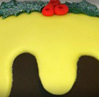 Christmas Pudding Festive Tutorial | CakeFlix