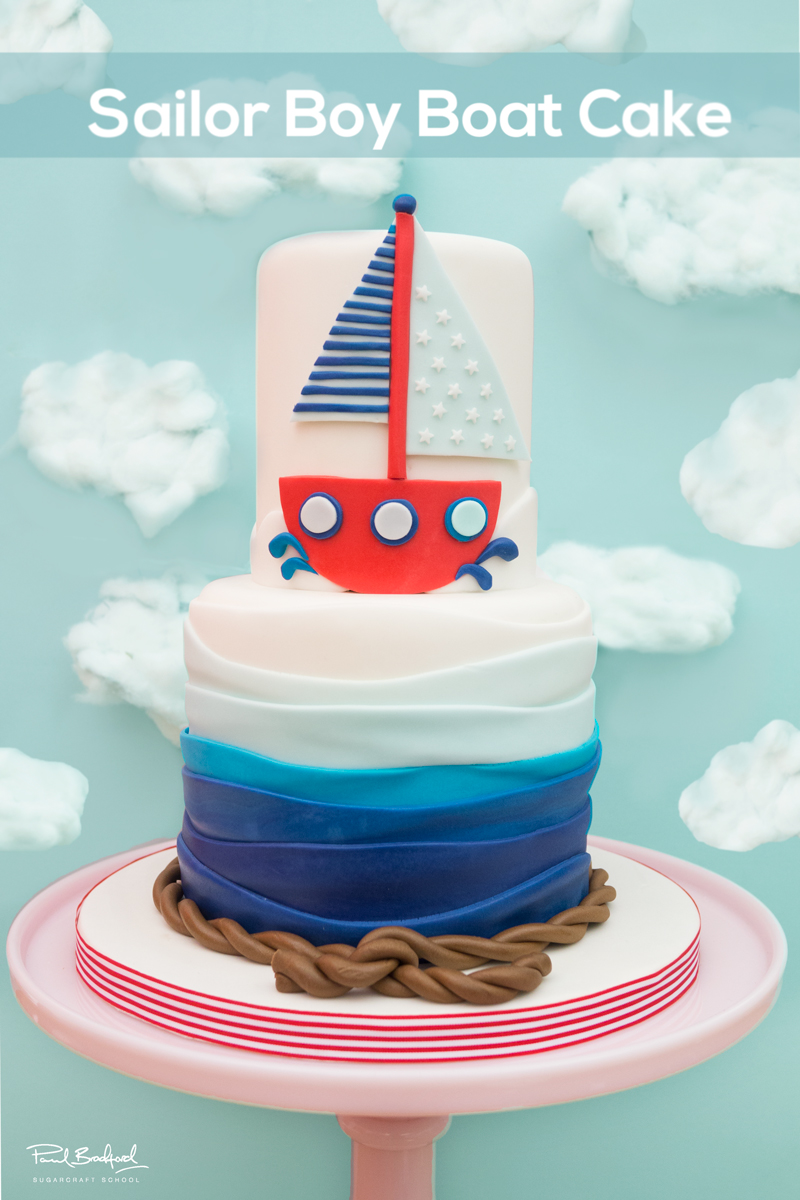 Sailing boat - Decorated Cake by Zuzana Kmecova - CakesDecor