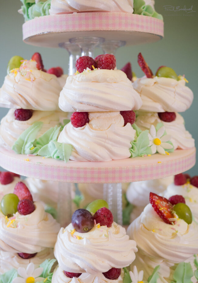 Meringue Tower Cake Tutorial | CakeFlix