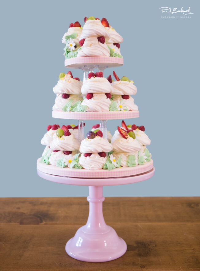 Meringue Tower Cake Tutorial | CakeFlix