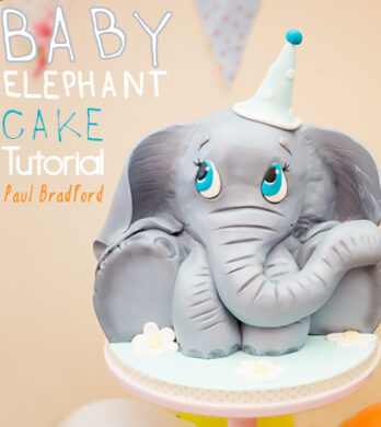 Baby Elephant cake decorating tutorial