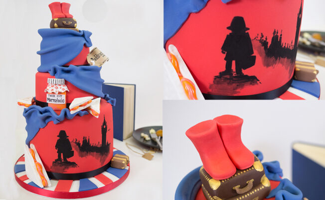 London bear cake