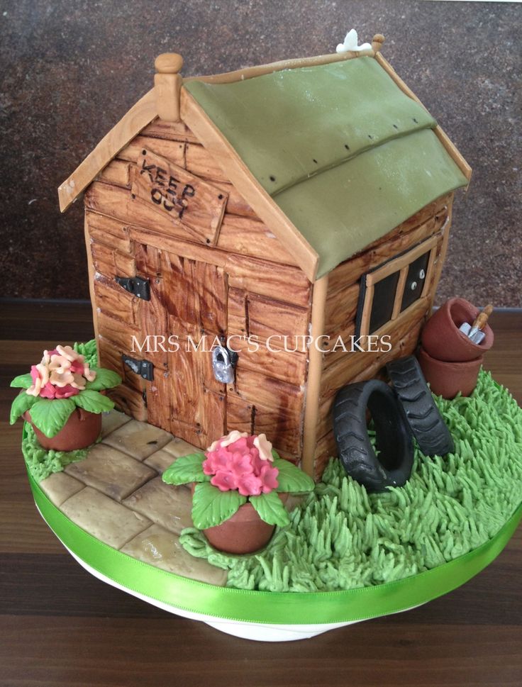 gardening cakes mrs macs cupcakes