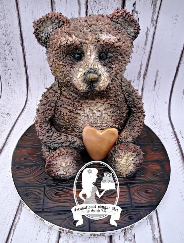 sensational sugar art by sarah lou teddy bear cakes