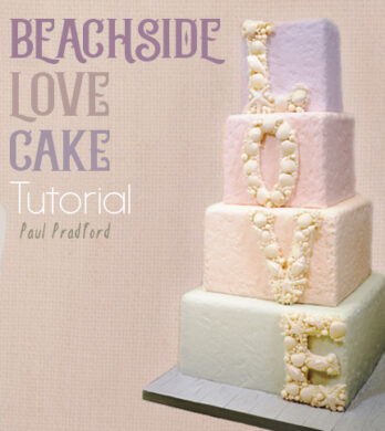Picture of seaside love cake