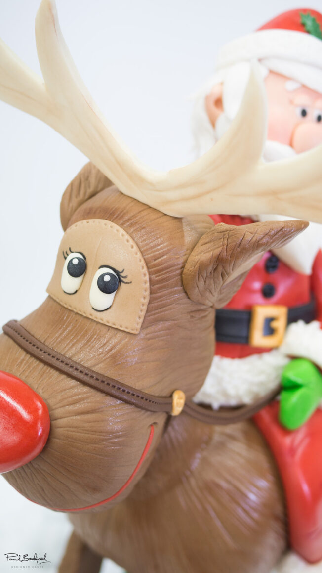 Close up of Rudolph's face