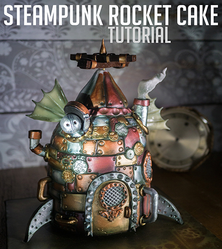 Steampunk Rocket Ship