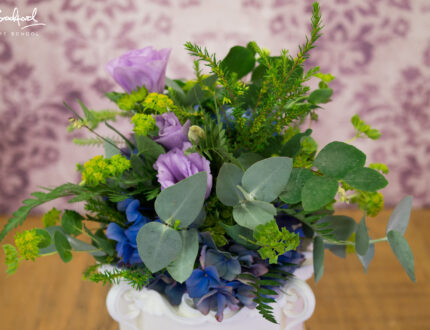 Close up of flower arrangement