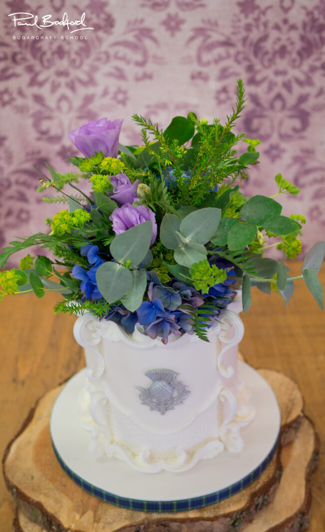 Close up of flower arrangment