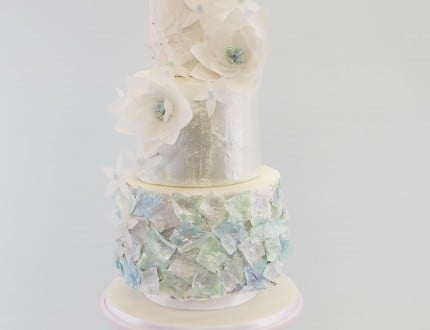 Full image of textured cake
