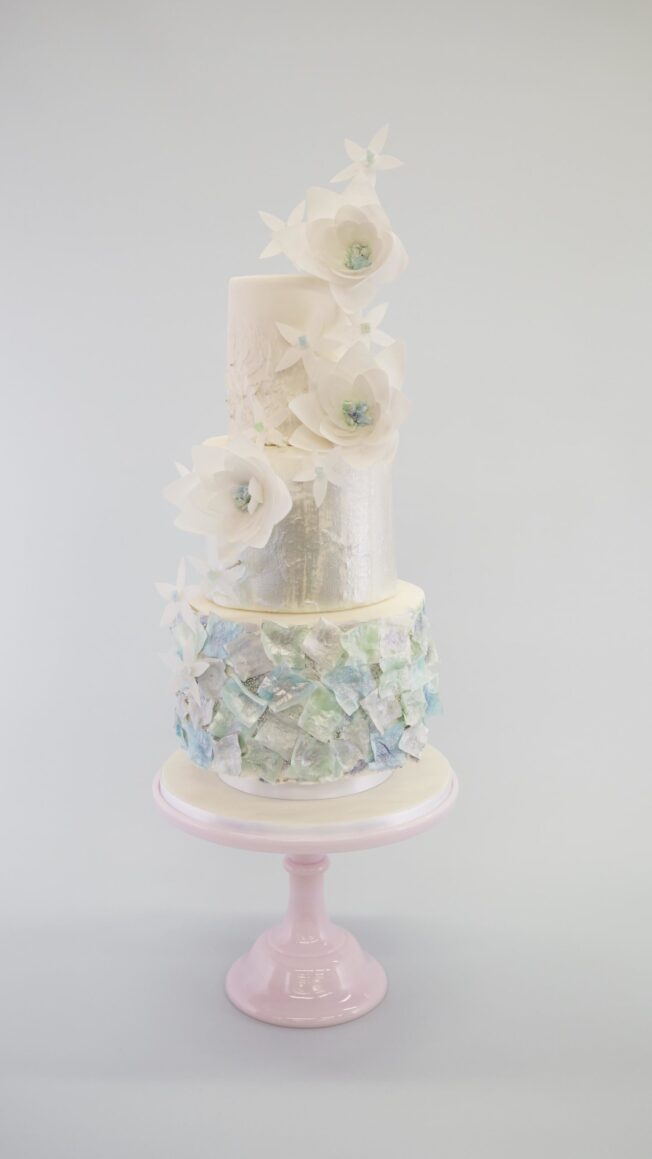 Full image of textured cake