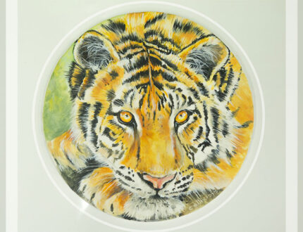 Picture of tiger painting