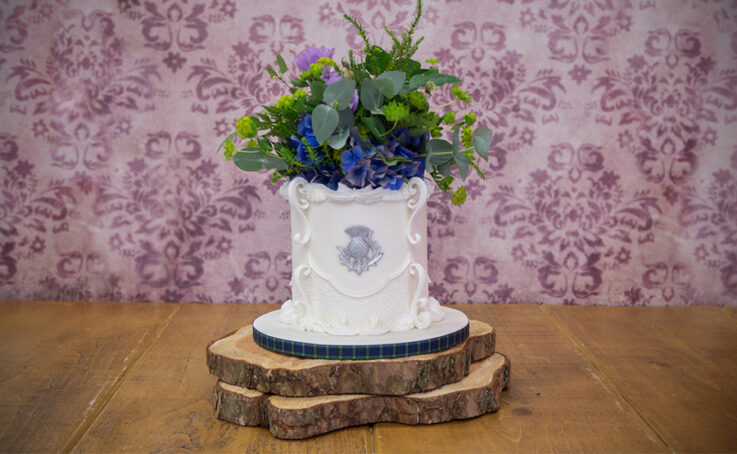 Picture or Robert Burns Cake