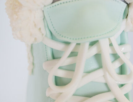 Close up of laces