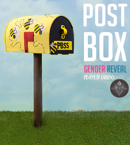 Post Box Gender Reveal
