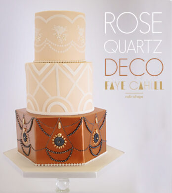 Rose Quartz Deco Cake | Cakeflix Online Decorating Tutorials