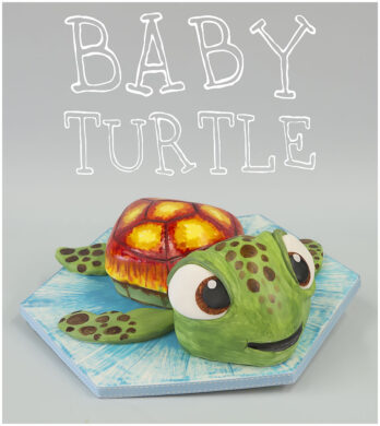 Baby Turtle Cake Tutorial | CakeFlix Courses