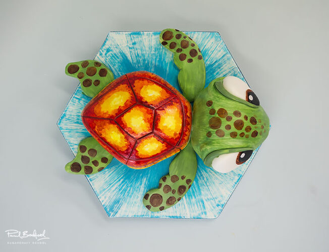 Baby Turtle Cake Tutorial | CakeFlix Courses