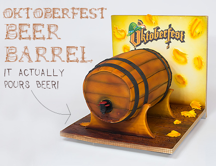 Oktoberfest Beer Barrel