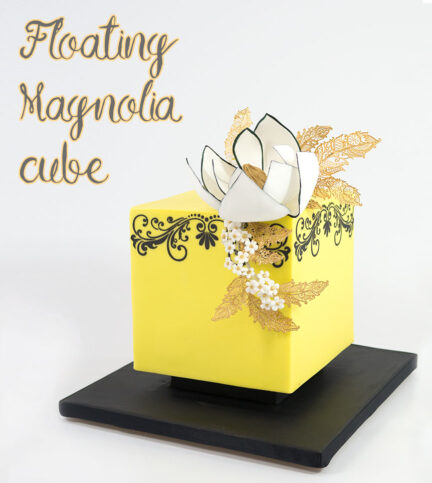 Floating Magnolia Cube