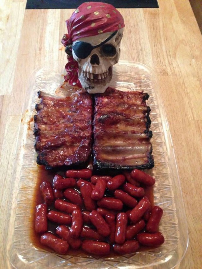 halloween pirate food