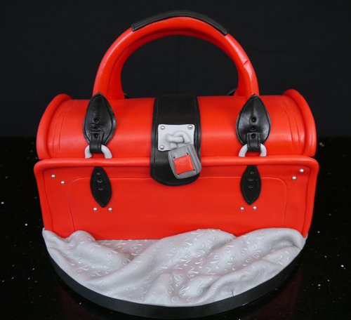 chloe style handbag cake