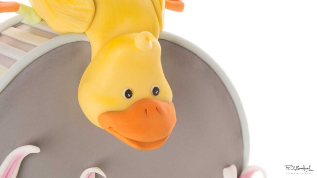 Easter-Duckling-cake-close-up-face
