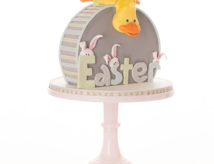 Easter duckling cake